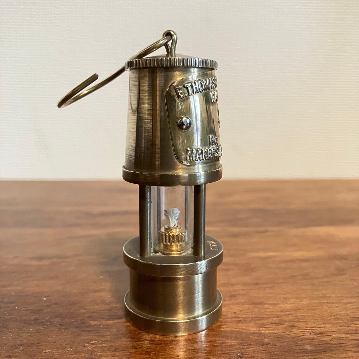 E Thomas & Williams カンブリアンランタン 炭鉱 真鍮製 ブラス オイル