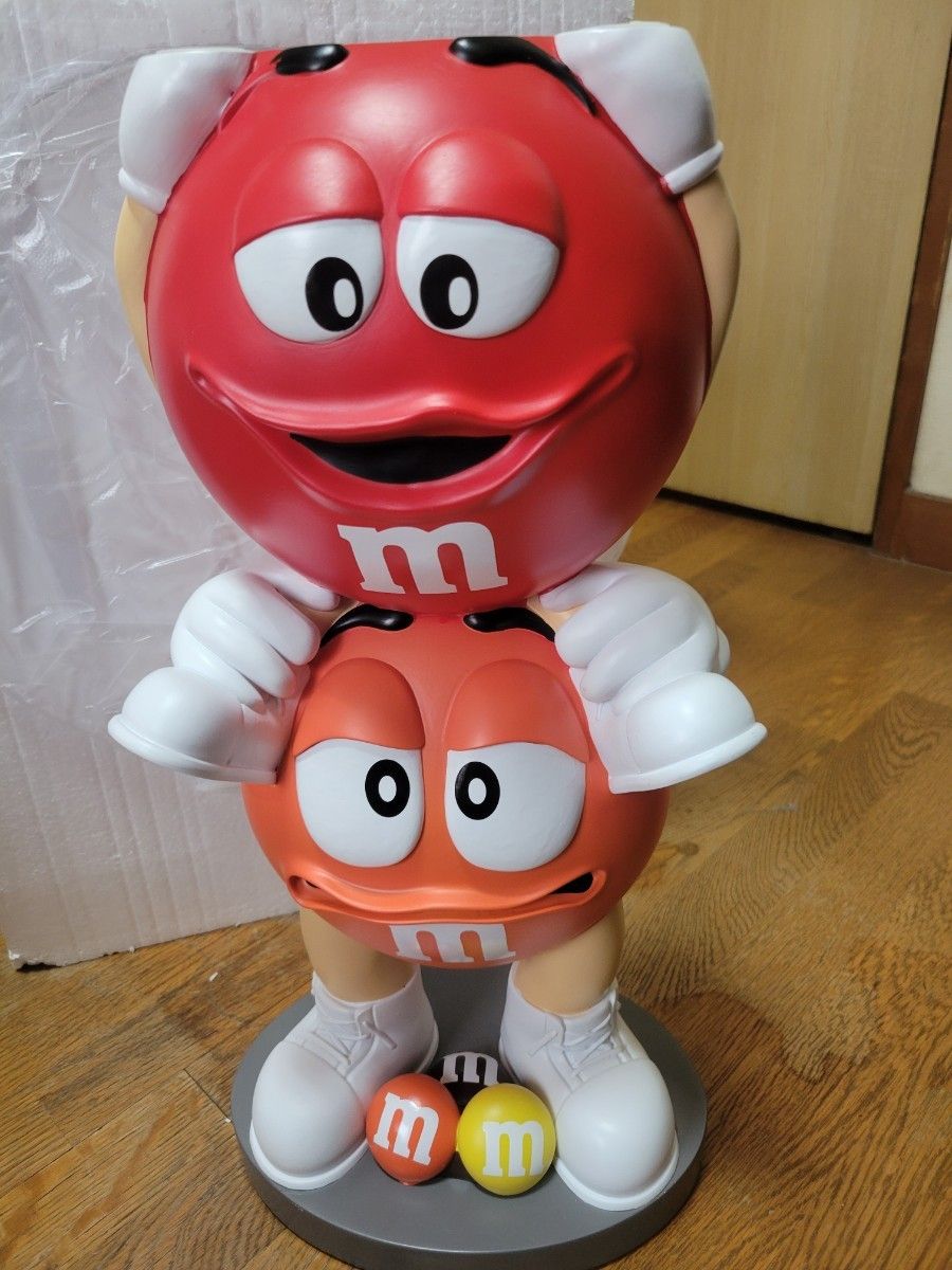 m&m's ディスプレイ フィギュア エムアンドエムズ 特大 エムアンドエム