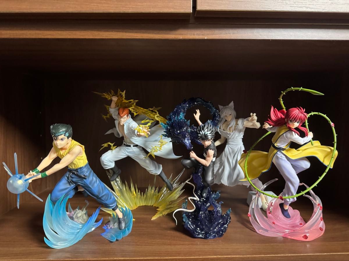 ARTFX コトブキヤ 幽遊白書 フィギュア 4体セット 浦飯幽助 桑原和真