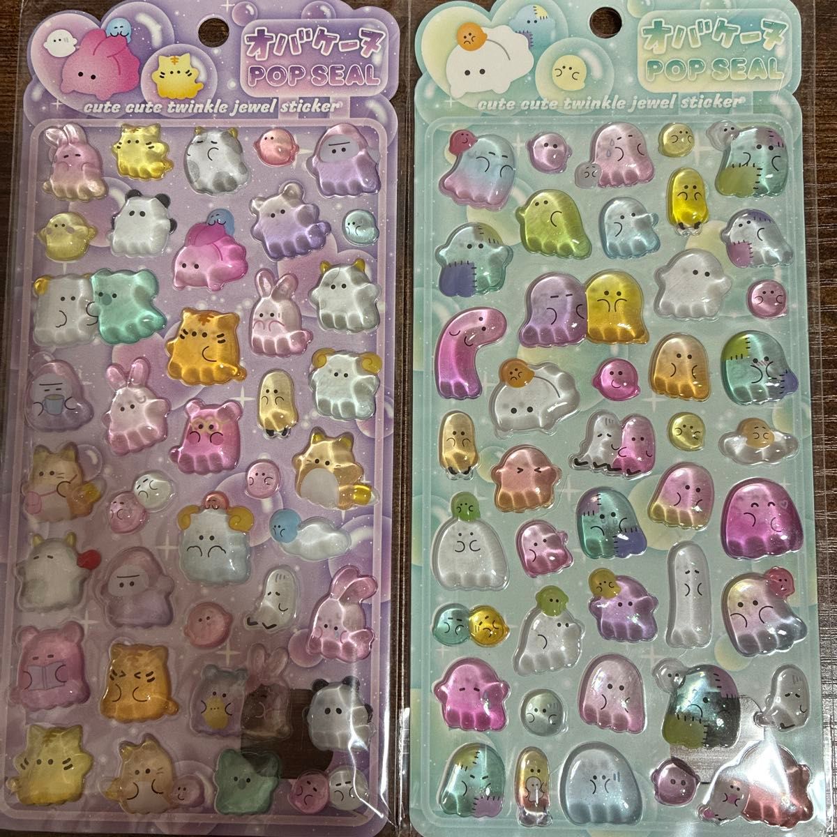 367】2枚セット ボンボンドロップシール オバケーヌ ボンボンドロップ