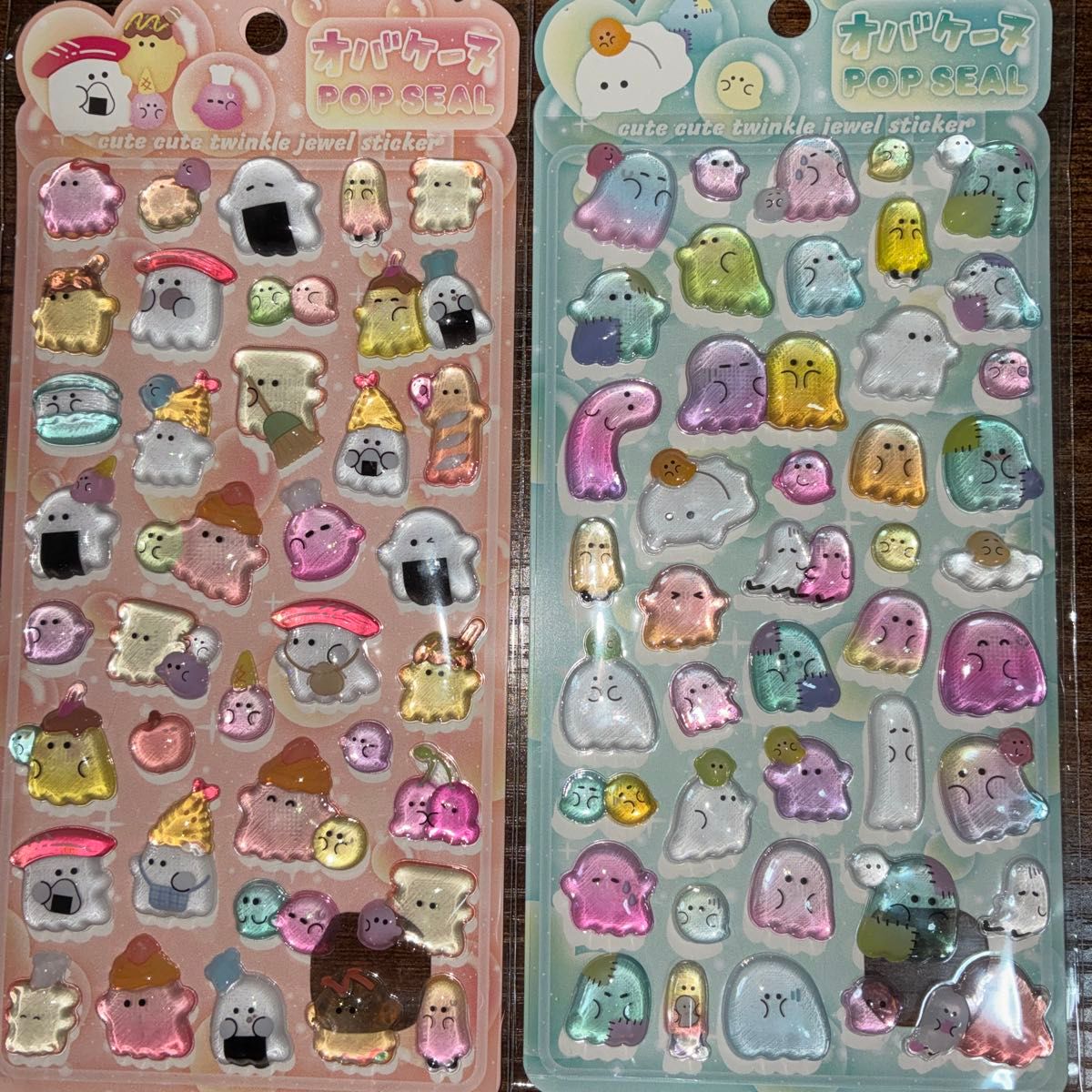 408】2枚セット オバケーヌ ボンボンドロップシール ボンボンドロップ