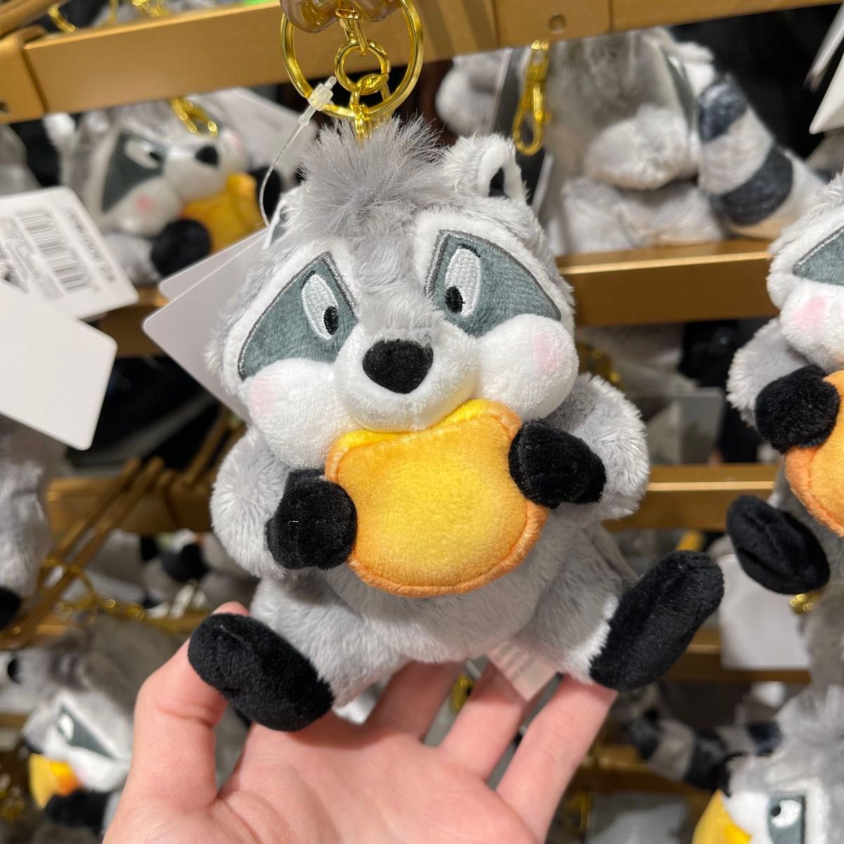 ディズニーストア ミーコ ぬいぐるみキーホルダー・キーチェーン