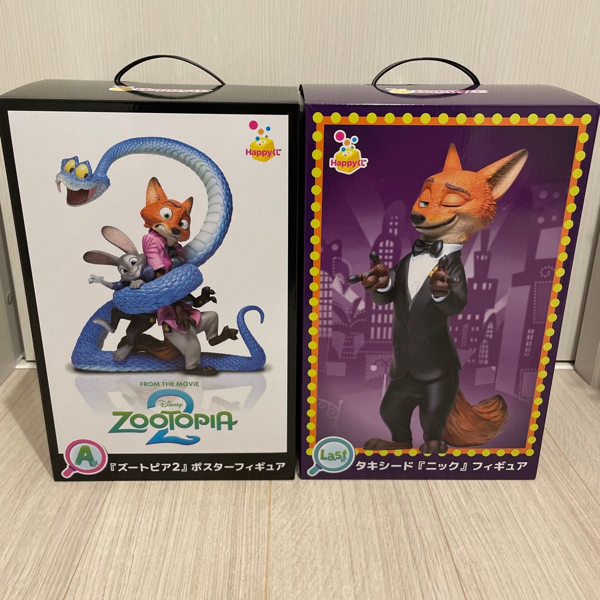 Happyくじ ズートピア2 A賞 ポスターフィギュア Last賞 ニック