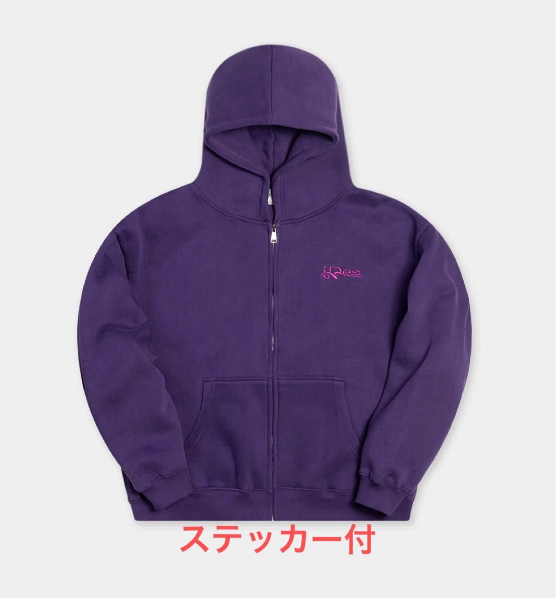 ideaswam ジップパーカー 紫 OUROBOROS ZIP HOODIE Purple Mサイズ 未