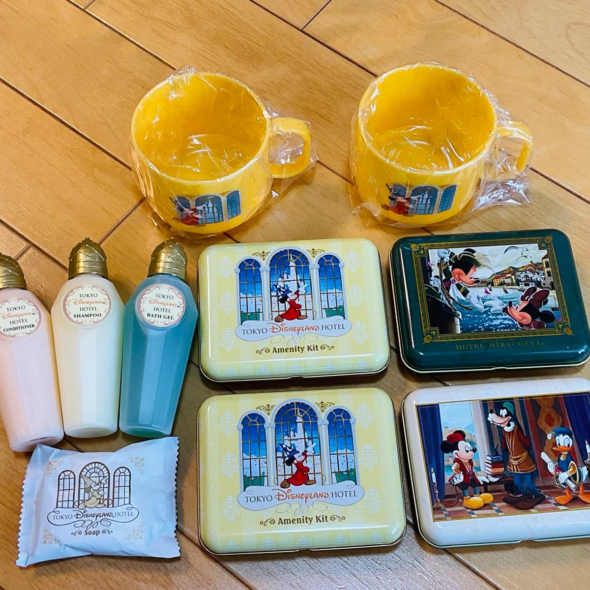 計10点】オフィシャル ディズニーホテル・ミラコスタ アメニティ缶