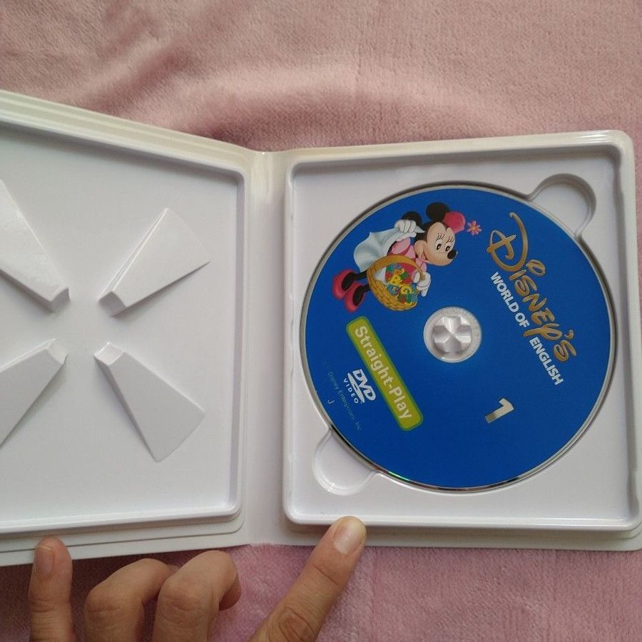 DWE ディズニー英語システム ストレートプレイ DVD 全12巻セット