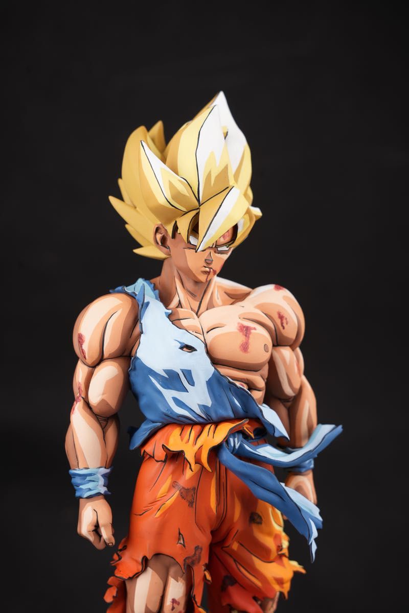 ドラゴンボールSMSP サイズ 伝説の超サイヤ人 孫悟空 リペイント 二