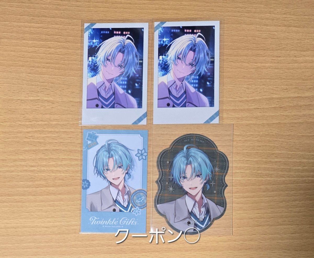 渚トラウト にじさんじ TwinkleGifts ウィンターデート チェキ風カード