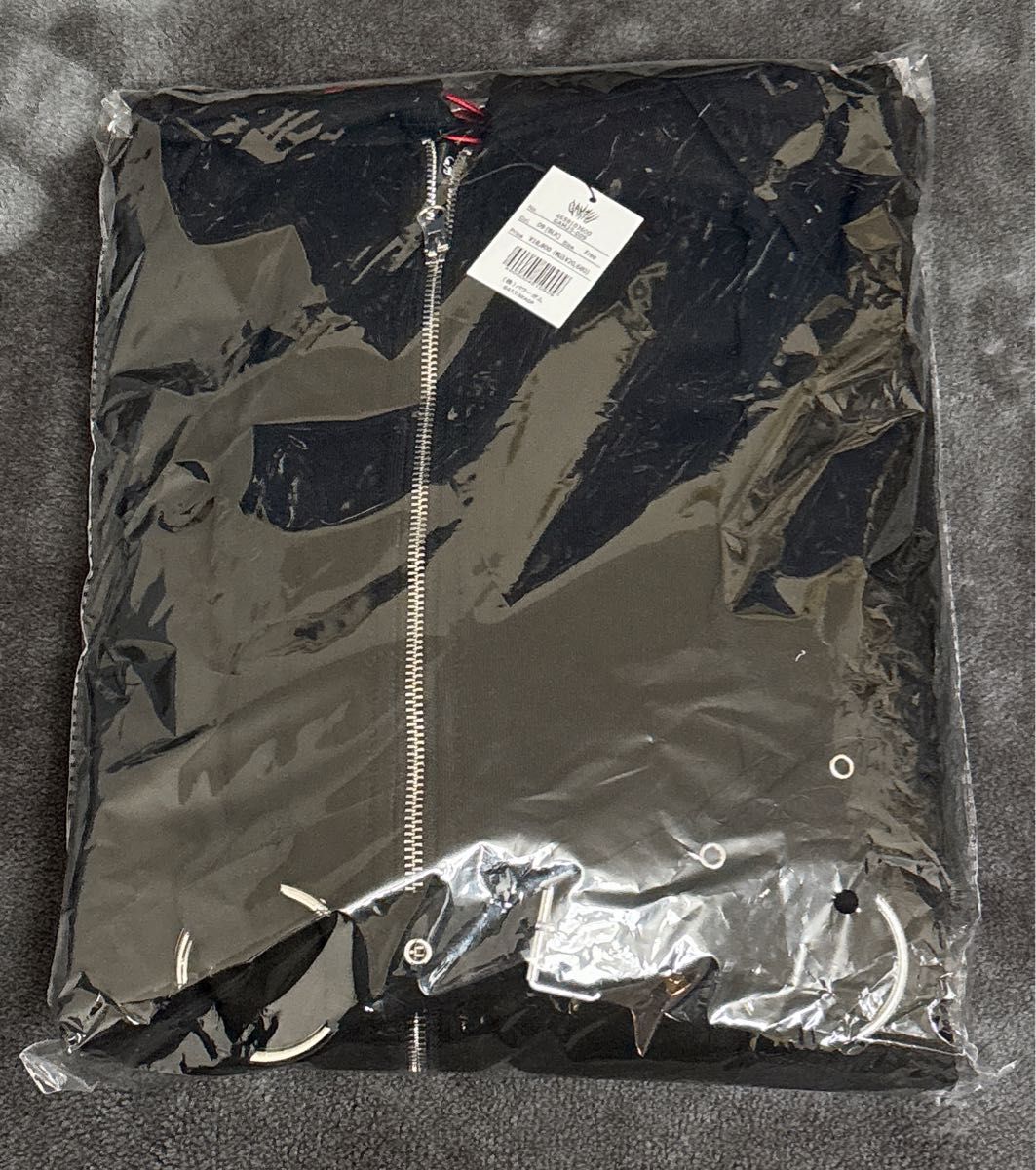 Gamchu【ガムチュ】Gamchu × Faputa motif Zip-up hoodie/Black