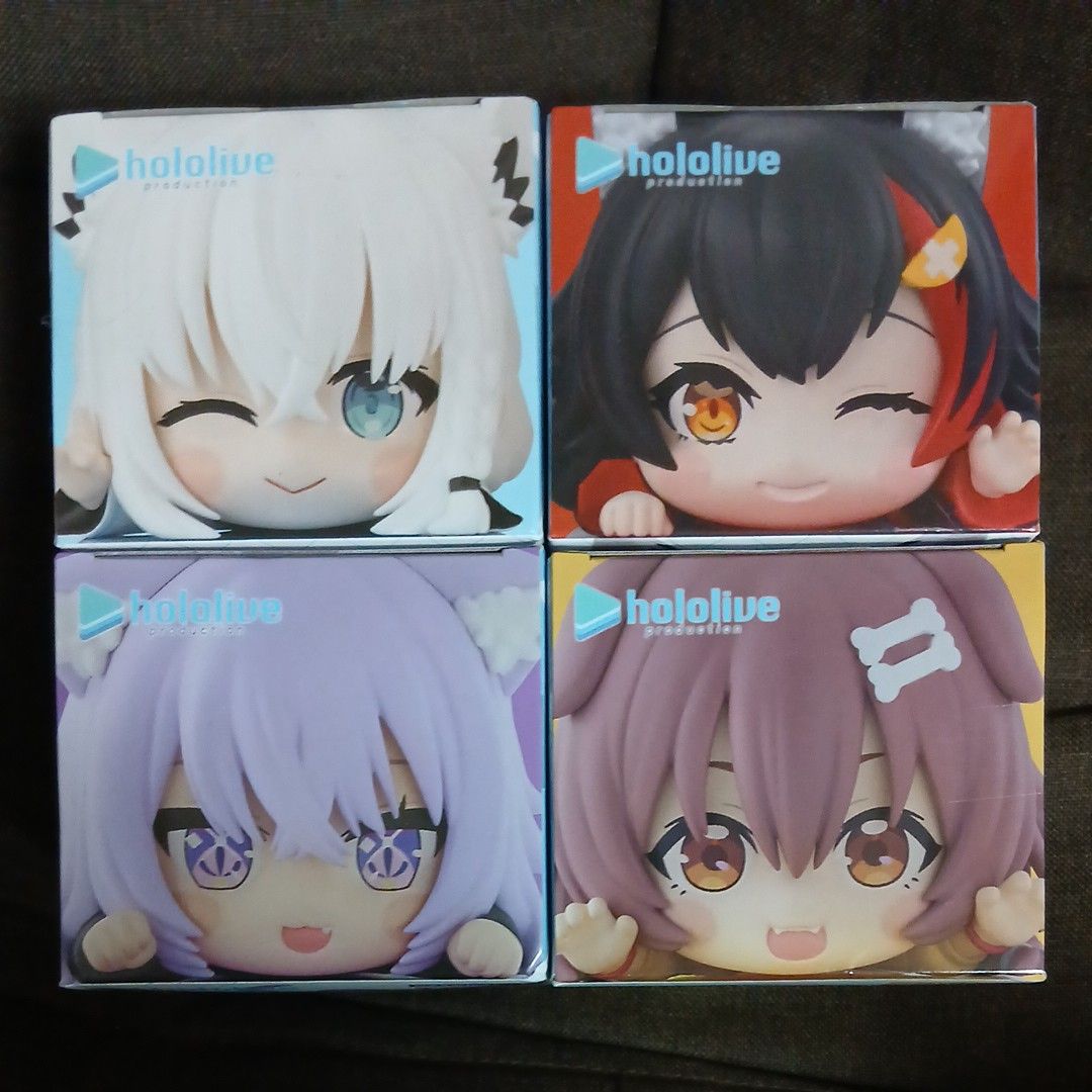 ホロライブ ひっかけフィギュア(ゲーマーズ) 4種セット 未開封(白上