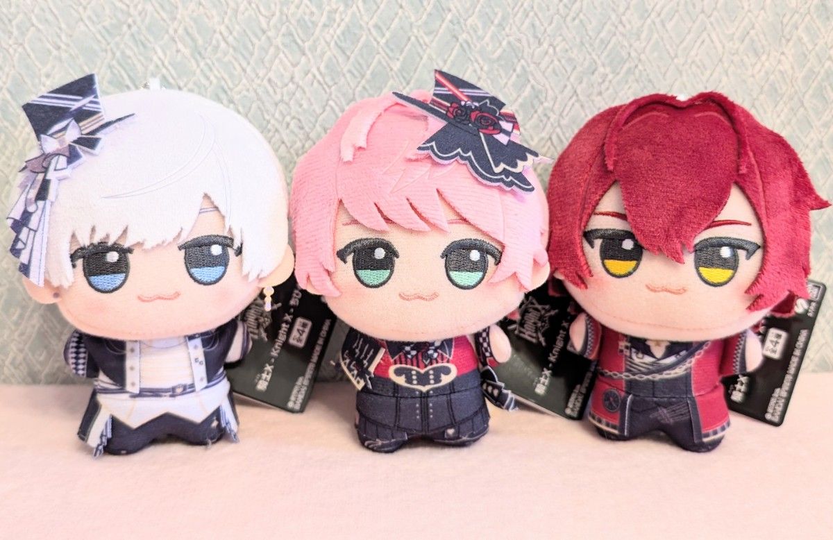 騎士X - Knight X - ちびぐるみ ばぁう てると タケヤキ翔 セット