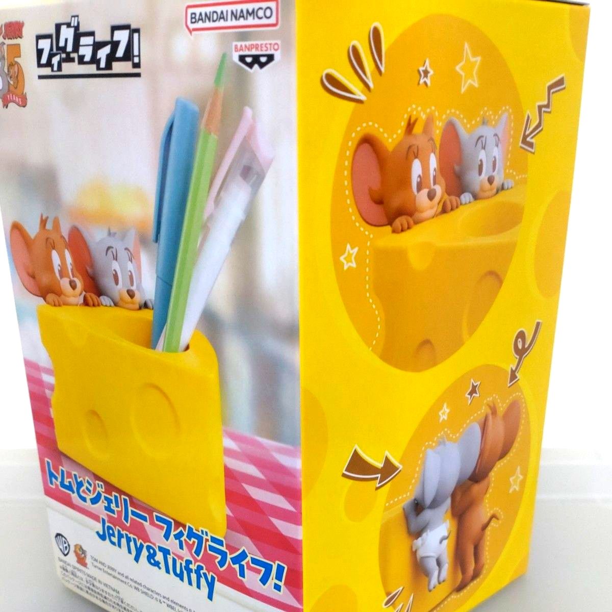トムとジェリー フィグライフ Jerry&Tuffy ペン立て 新品未開封｜Yahoo