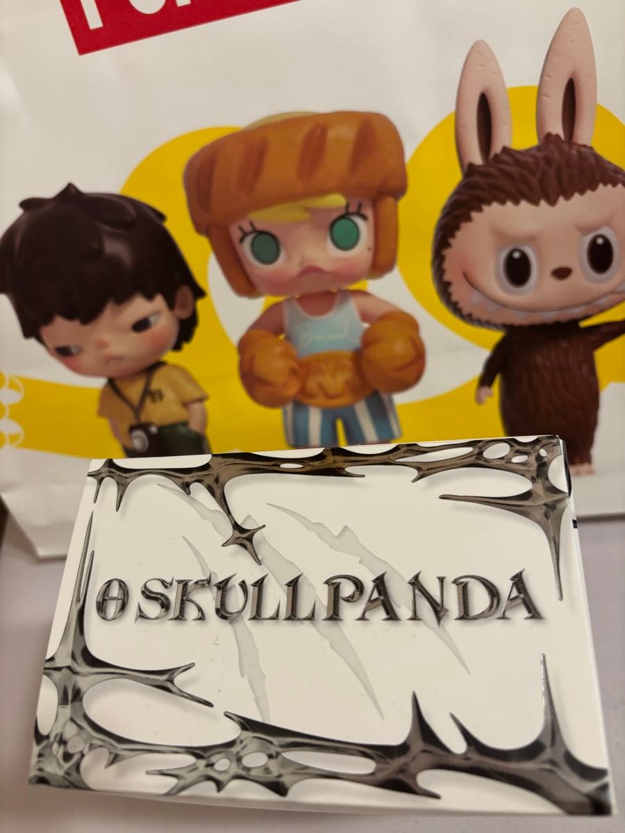 新品 】SKULLPANDA × XG ぬいぐるみペンダント 日本限定 スカルパンダ