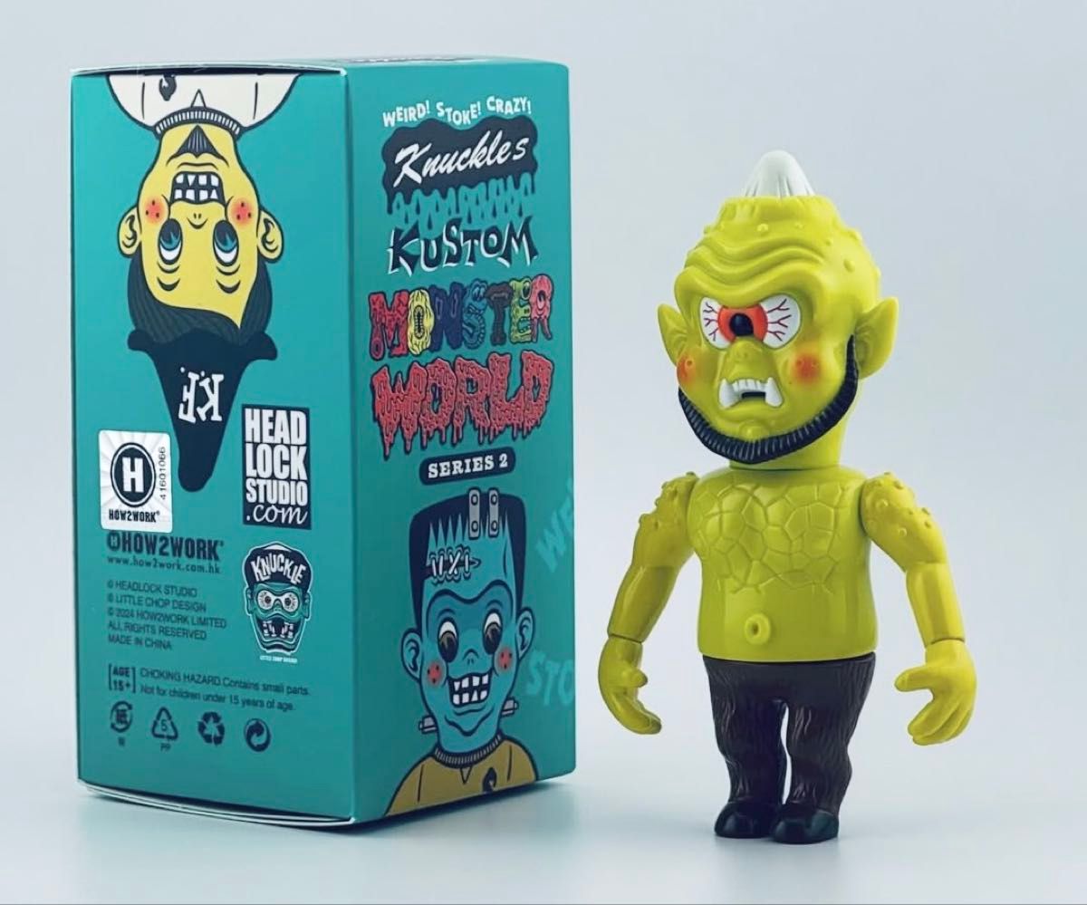 新品 headlockstudio ヘッドロックスタジオ KUSTOM MONSTER WORLD