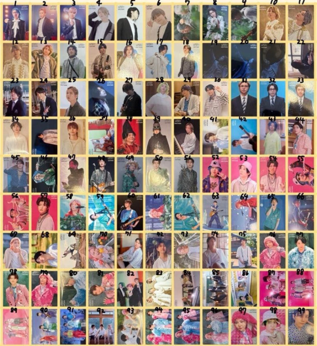 Mrs GREEN APPLE 藤澤涼架 babel no touフォトカード 5枚セット バベル