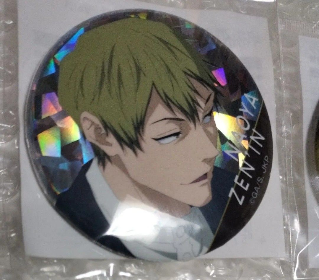 未開封 缶バッジ 2点 劇場版 呪術廻戦 渋谷事変 死滅回游 ホログラム缶