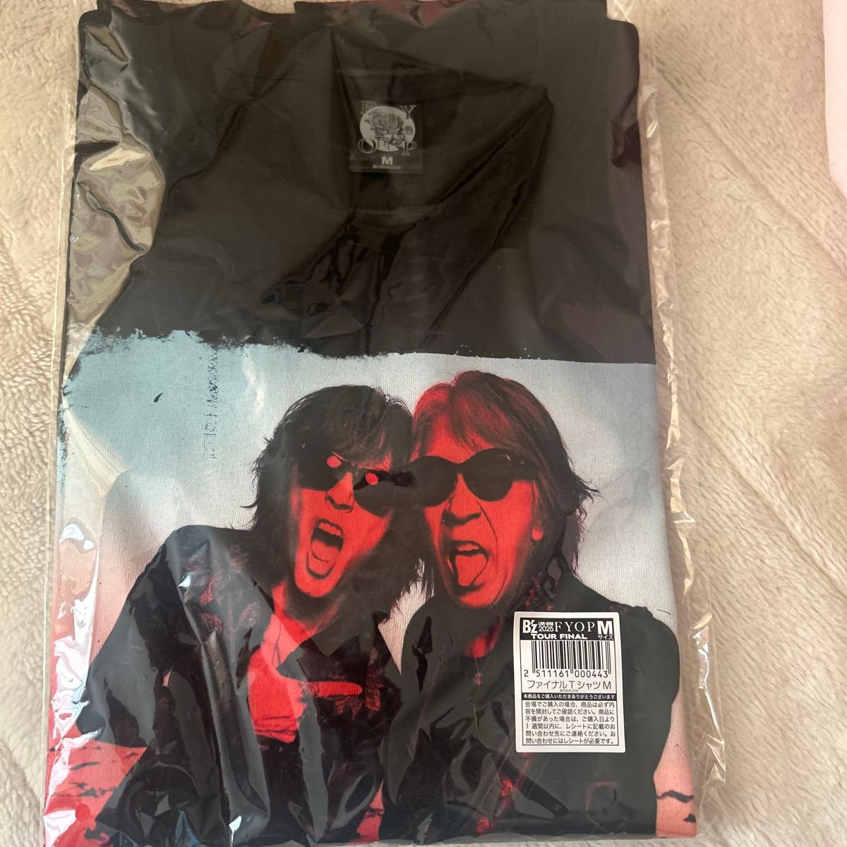 B'z FYOP ファイナルTシャツ Mサイズ TOUR FINAL グッズ購入特典