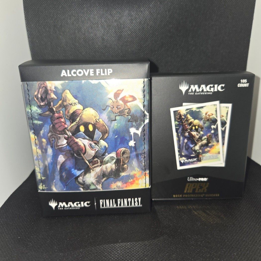 MTG FF ウルトラプロ 迷える黒魔道士 ビビ デッキケース スリーブ