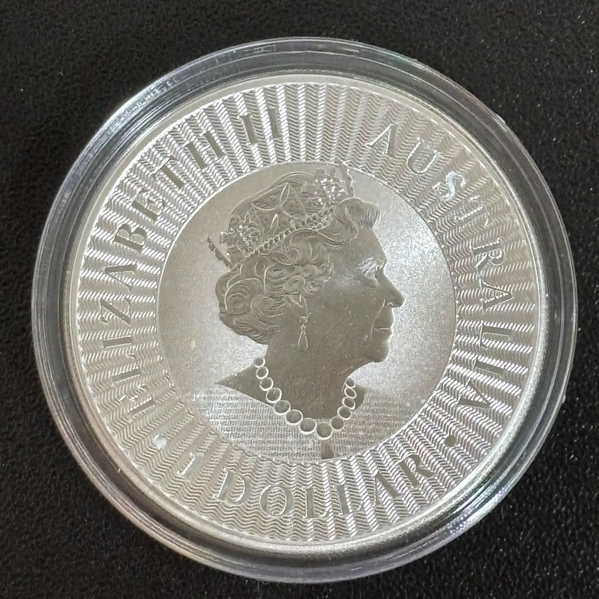 2021年 オーストラリア「カンガルー」純銀 1オンス 銀貨 エリザベス2世