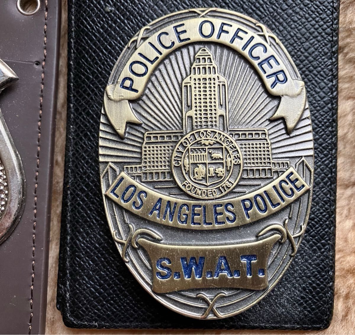 LAPD SWATバッジ SPECIAL POLICE他 バッジセット4点セット レプリカ
