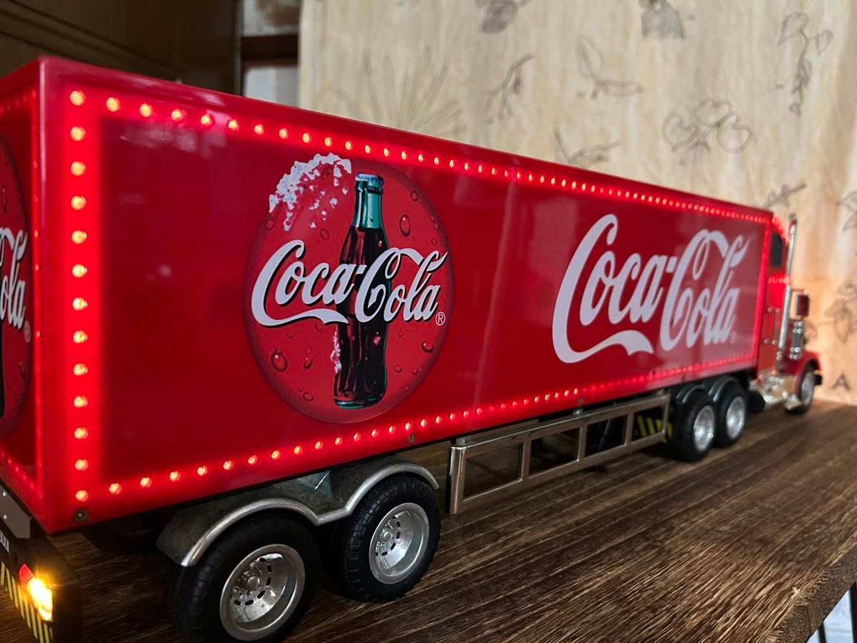 コカコーラ トレーラー3台 Cola トラック ミニカー ラジコン