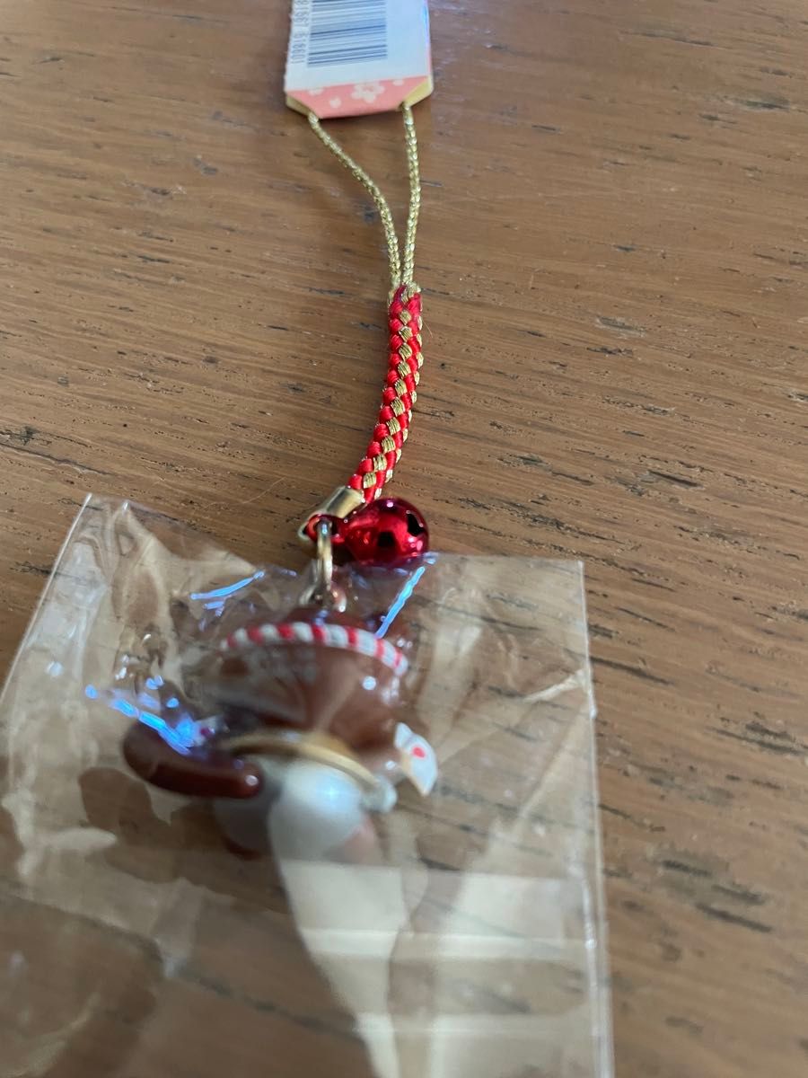 群馬限定 ハローキティ 根付け ストラップ 2004年ぶんぶく茶釜