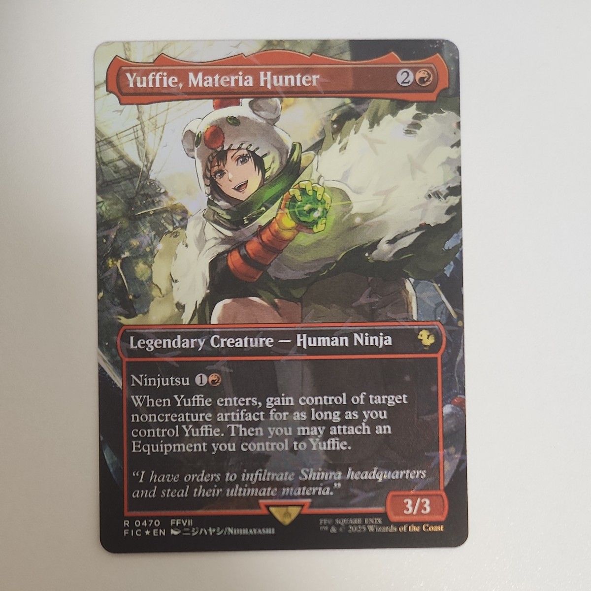 マテリアハンター ユフィ Yuffie Materia Hunter チョコボトラックFOIL