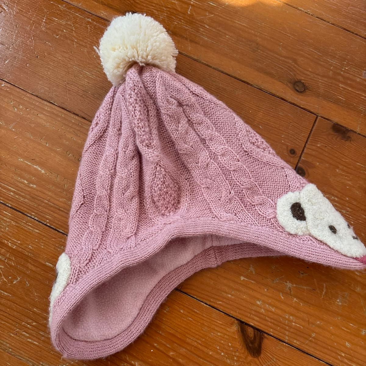 ファミリア familiar ニット帽 49-51cm ベビー 女の子 帽子 リアちゃん