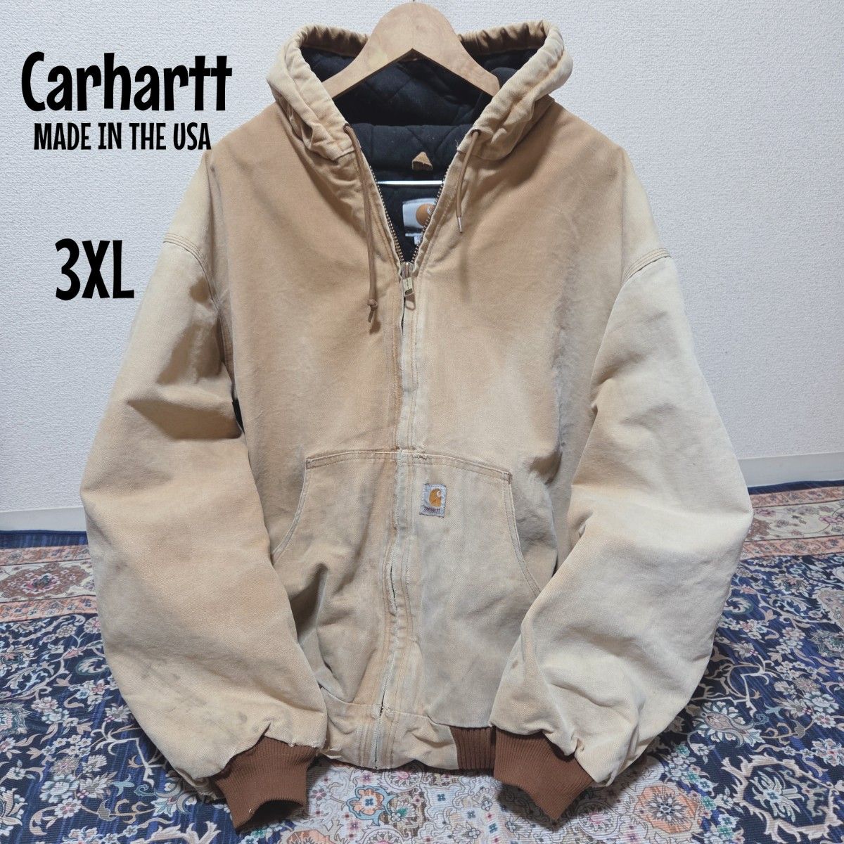 Carhartt カーハート アクティブジャケット ダックパーカー USA古着