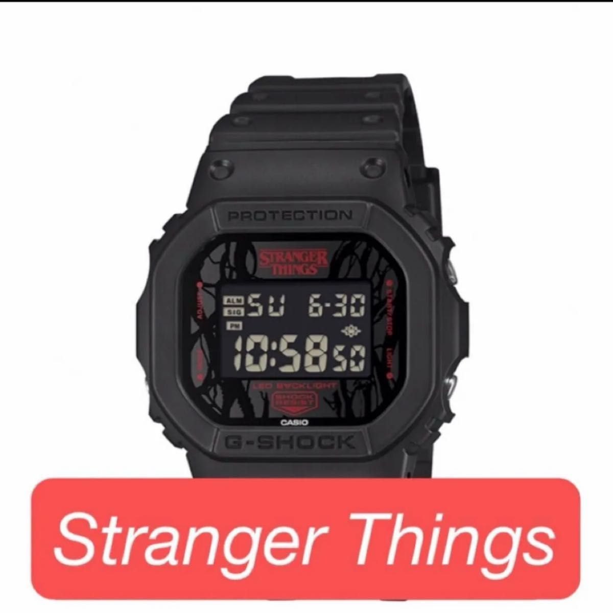 新品 未使用 DW-5600STT-1JR CASIO G-SHOCK Stranger Things