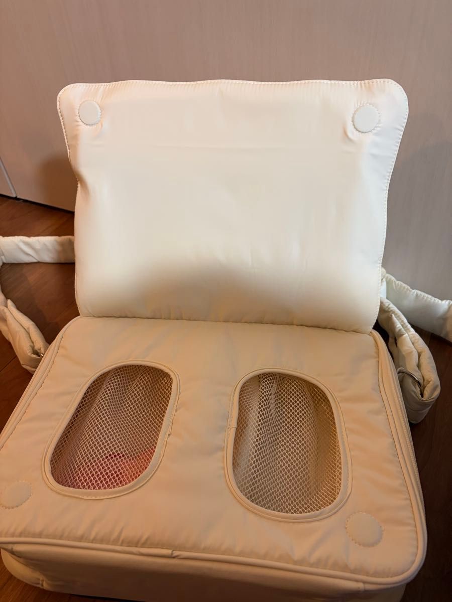 calin quilting mothers pouch bag アイボリー カラン マザーズバッグ