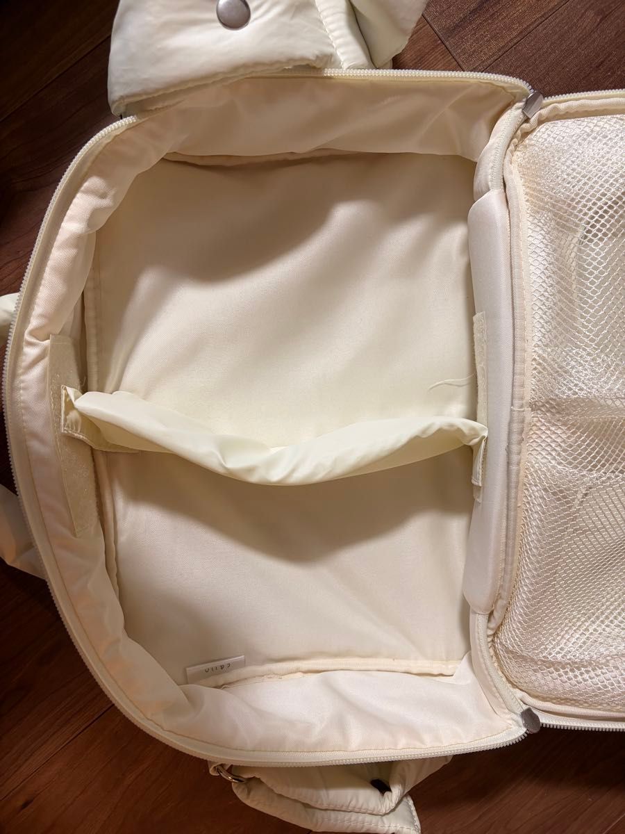 calin quilting mothers pouch bag アイボリー カラン マザーズバッグ