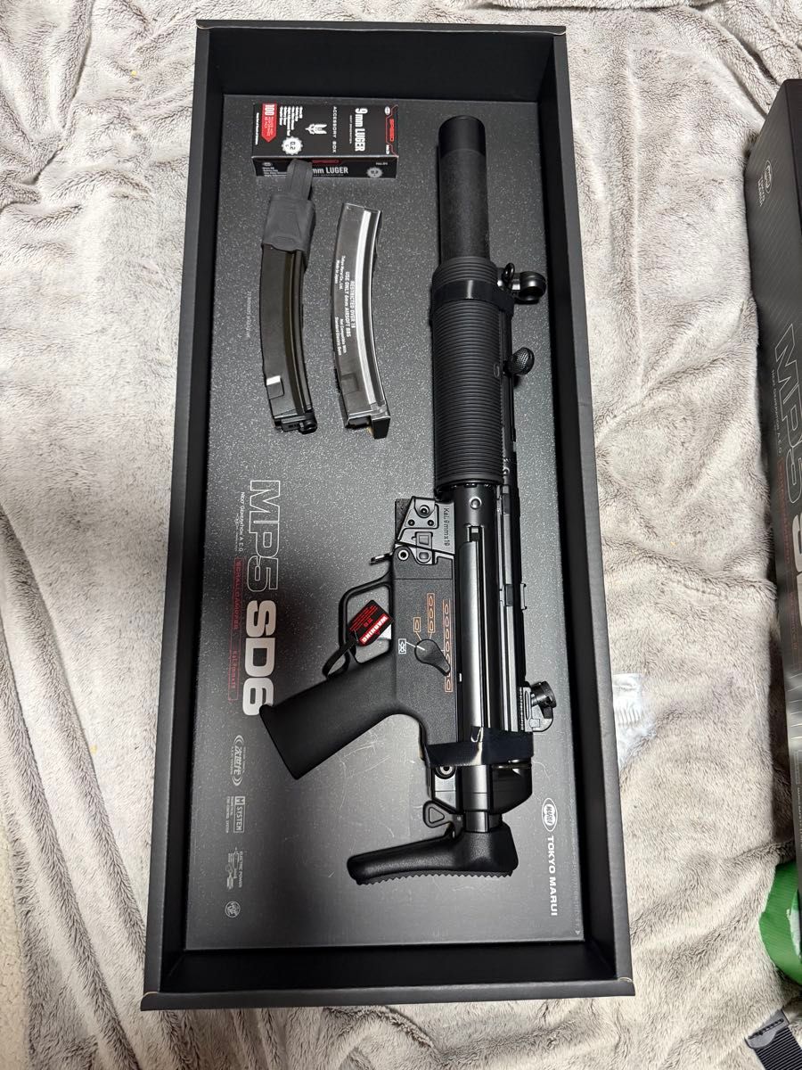 東京マルイ 次世代電動ガン MP5 SD6 ＋マガジン2本+アッパーマウント+M