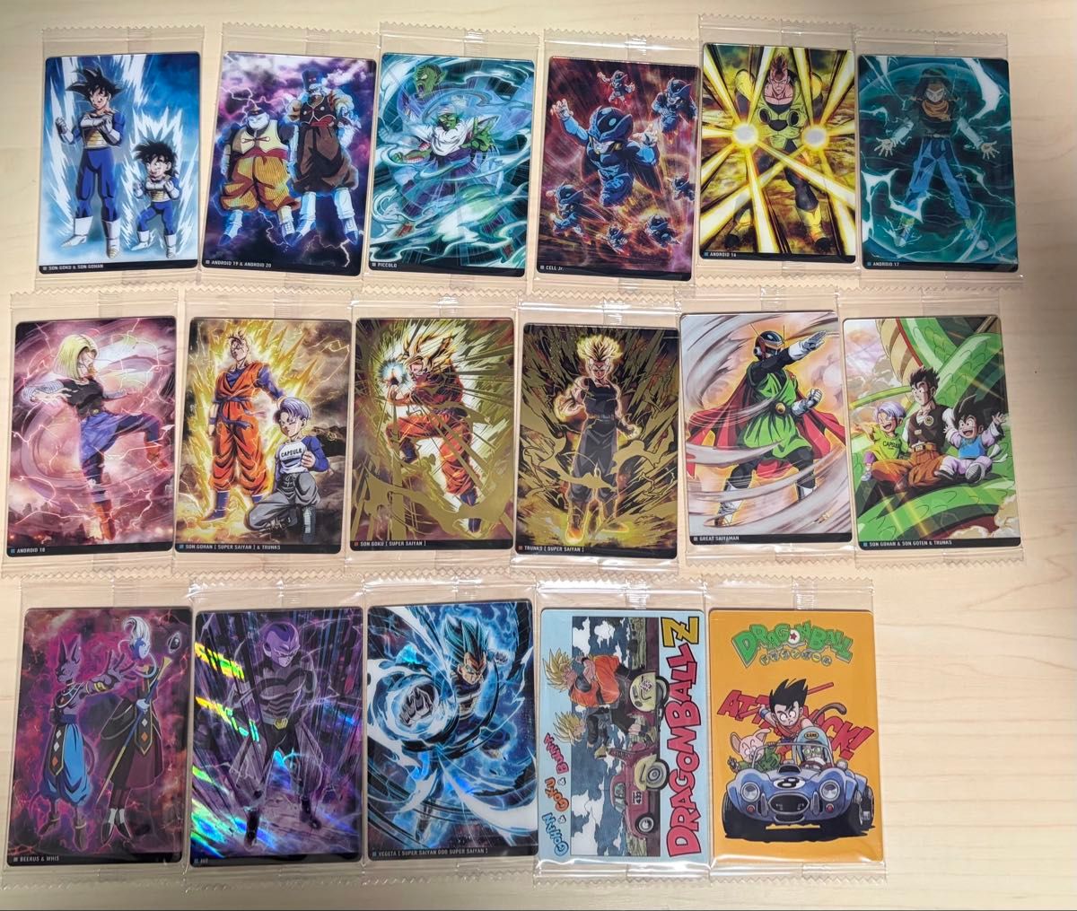 イタジャガ ドラゴンボール vol 8 17枚セットコンセプトレア （CR）2種