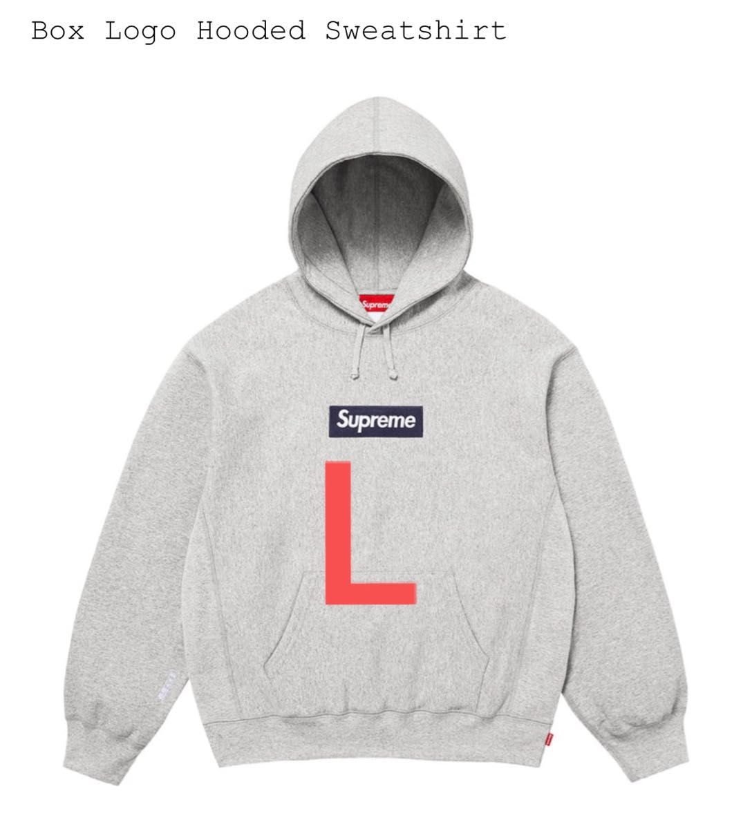 25FW Supreme Box Logo Hooded Sweatshirt Heather Grey シュプリーム