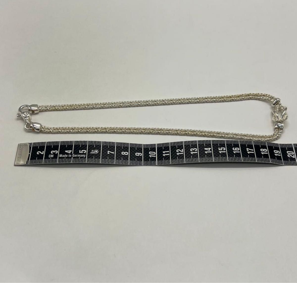 ティファニー TIFFANY ダブルロープ センターノットネックレス SV925