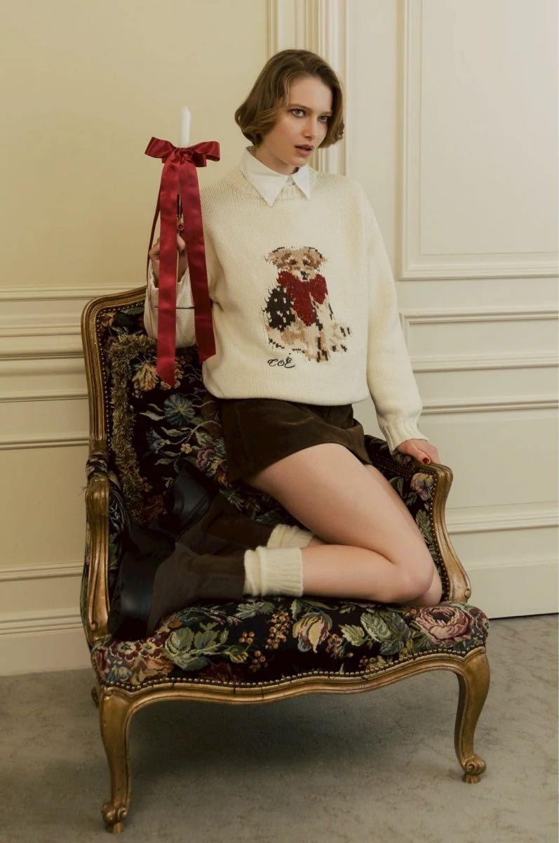 THETOE 限定 完売Schloss Holiday Dog Knit｜Yahoo!フリマ（旧PayPay