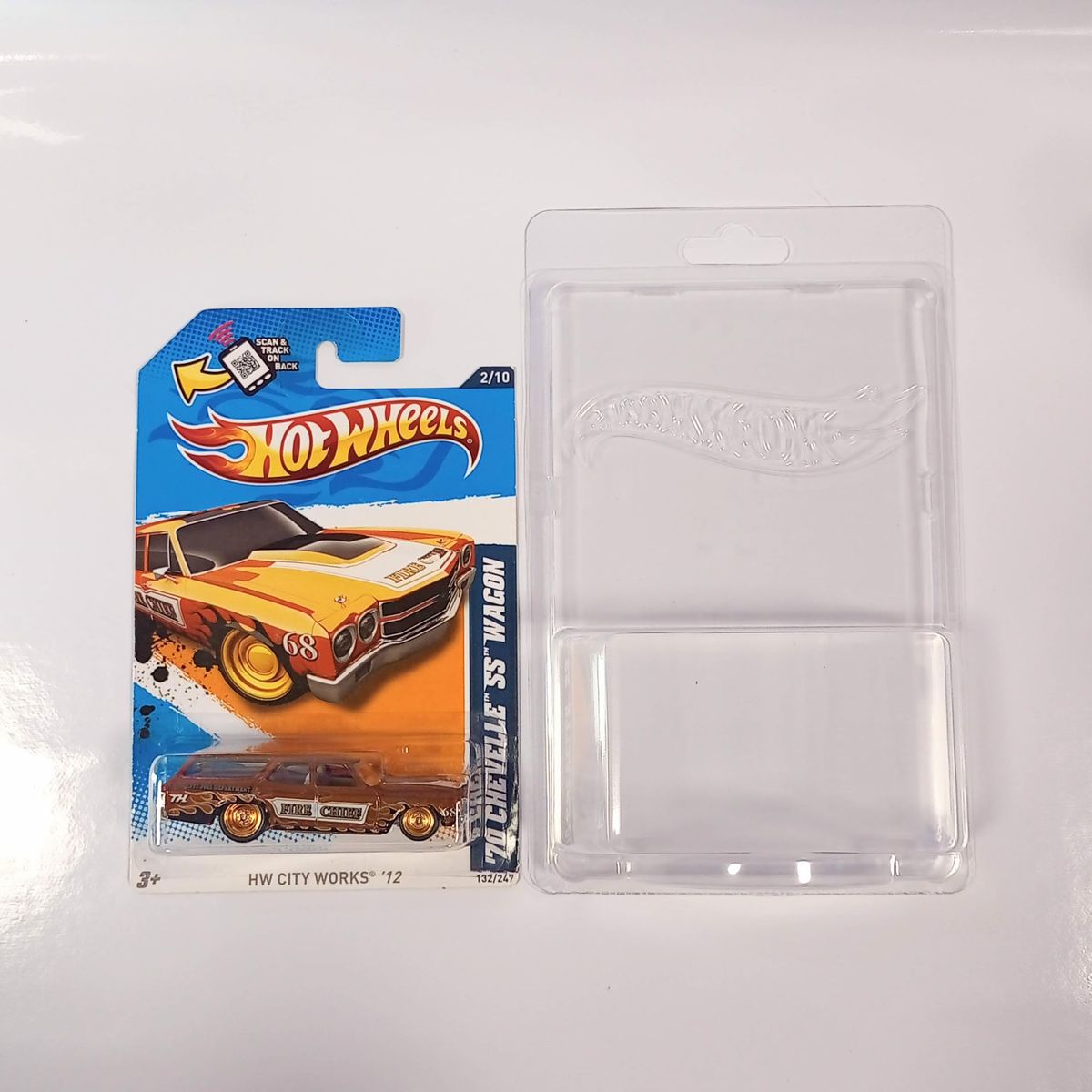 ホットウィール 1/64 スーパートレジャーハント '70 シェベル SS