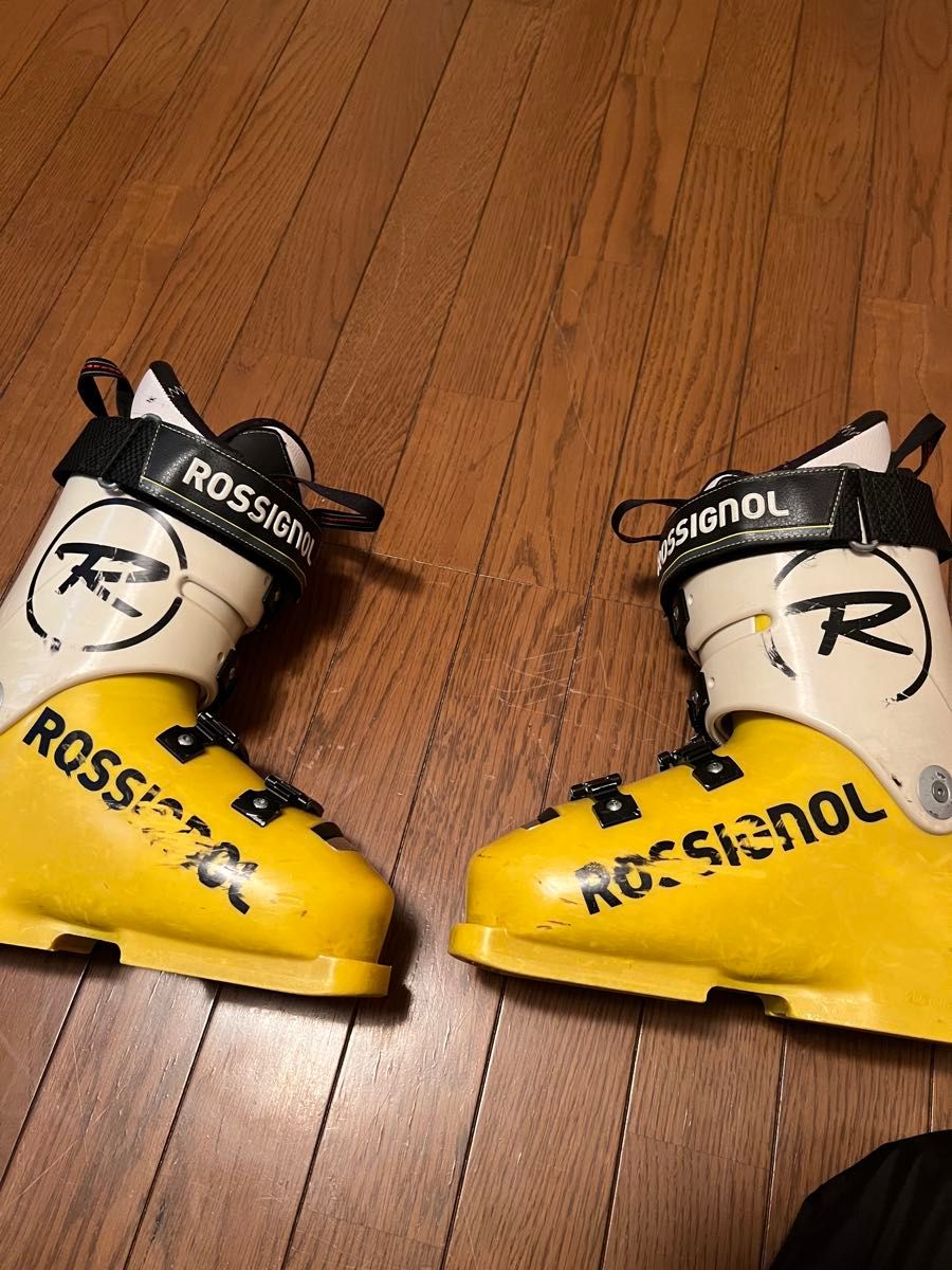 ROSSIGNOL DEMO 115ロシニョール スキーブーツ イエロー 24 5cm｜Yahoo