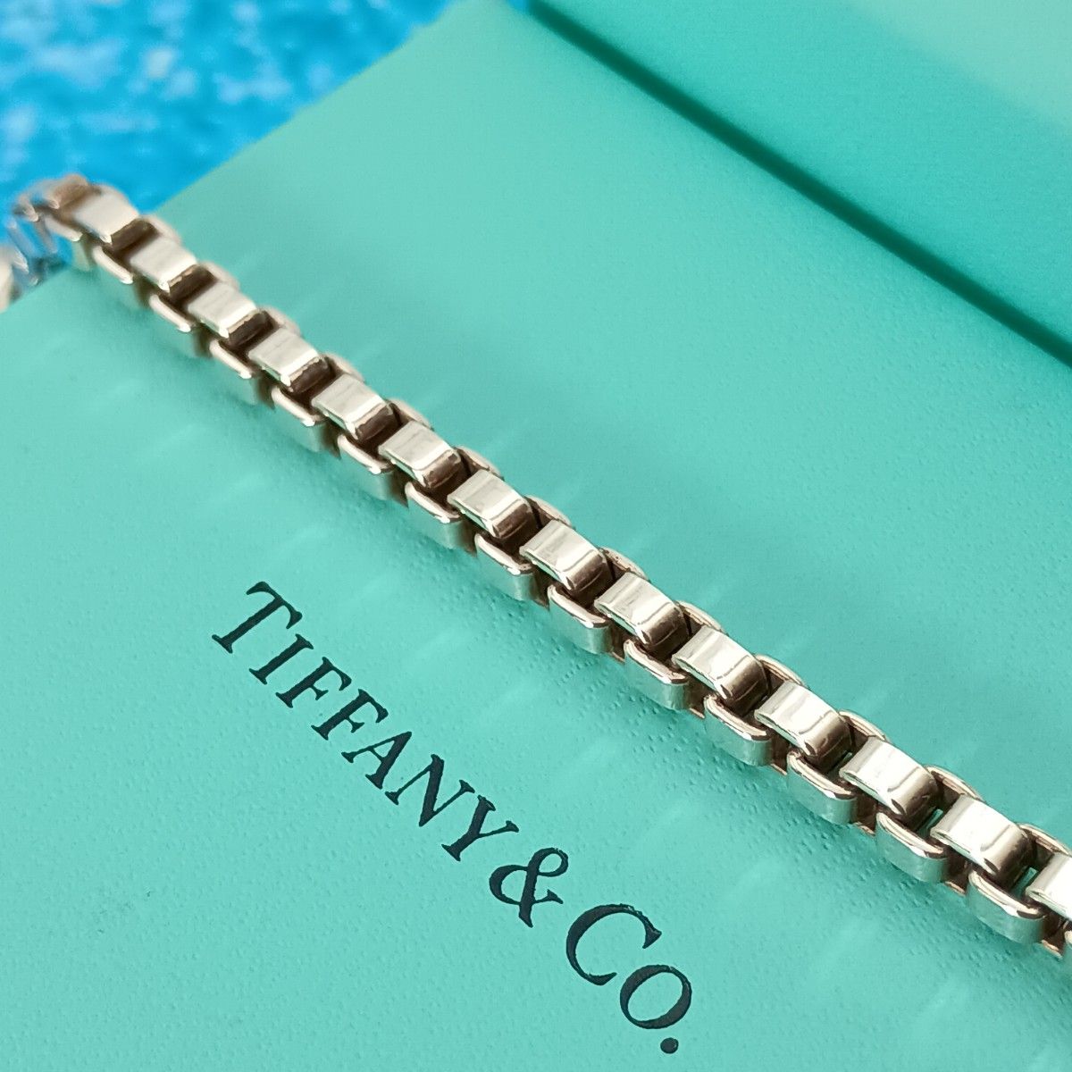 TIFFANY&Co ティファニー ベネチアン リンク ブレスレット メンズ