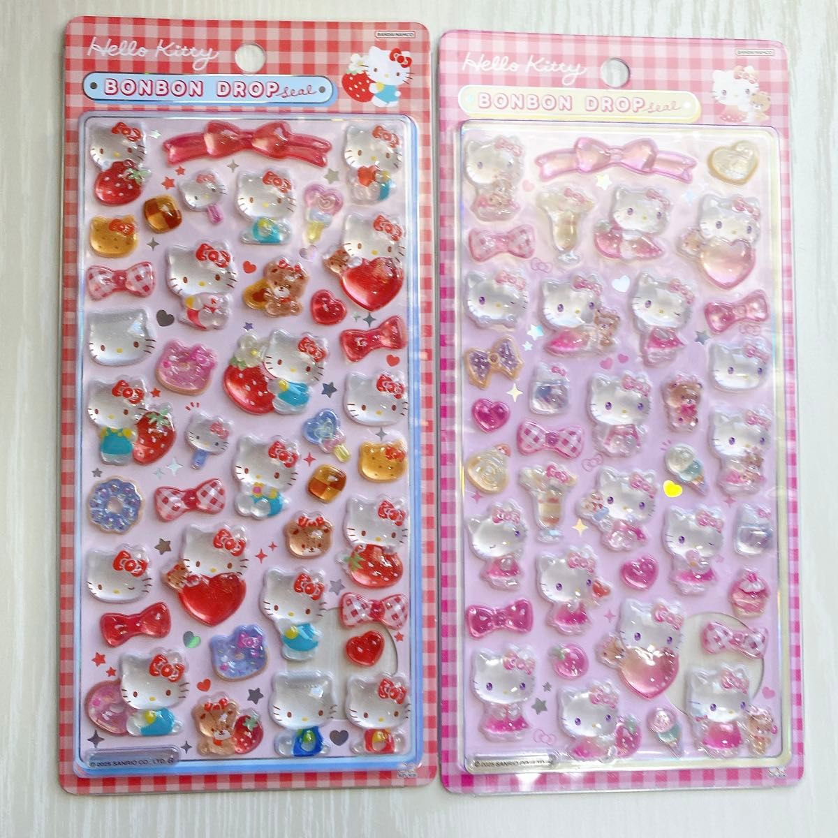 国内正規品 ボンボンドロップシール ハローキティ 赤 ピンク 第2弾
