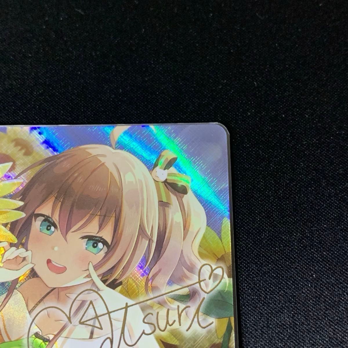SEC] 夏色まつり シークレット 箔押しサインカード 1枚 ホロライブOCG