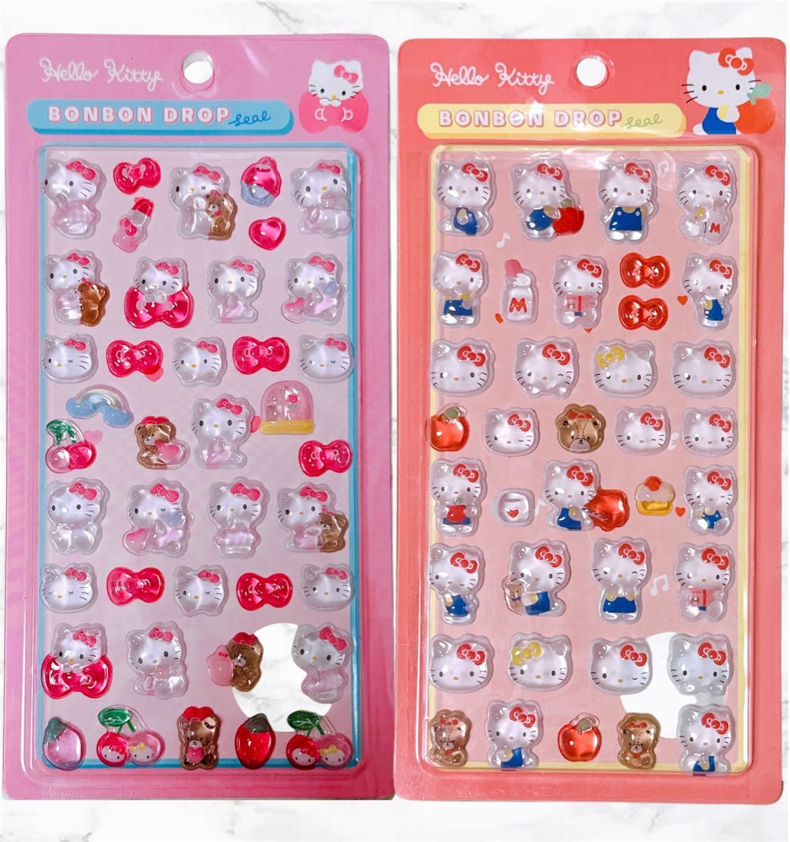 ボンボンドロップシール サンリオ ハローキティ ぷっくりシール