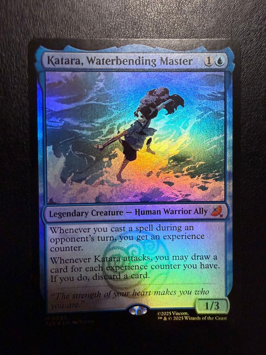 MTG 水の技の達人 カタラ Katara Waterbending Master TLE 拡張 英語版