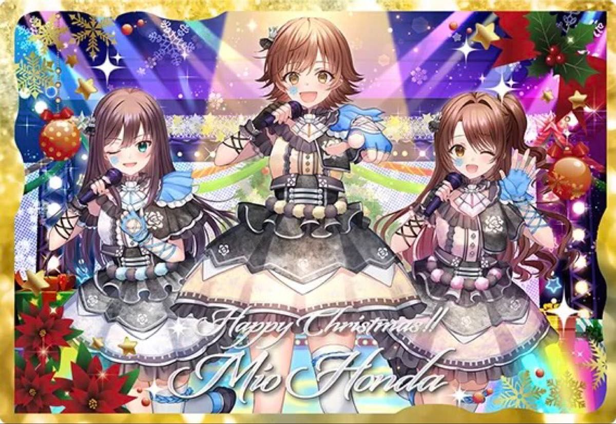 本田未央 島村卯月 渋谷凛 クリスマスキャンペーン プロモ アイドル