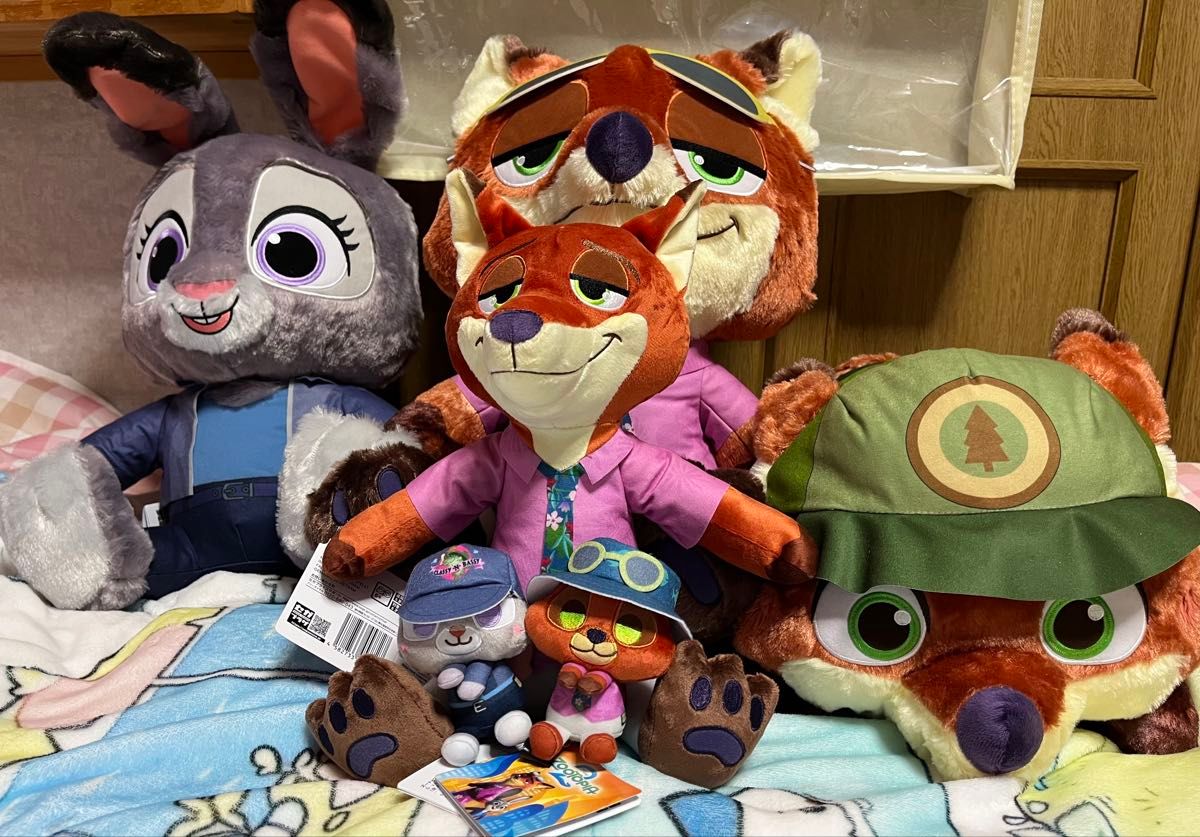 ズートピア ぬいぐるみ ジュディ ニック 6点セット｜Yahoo!フリマ（旧