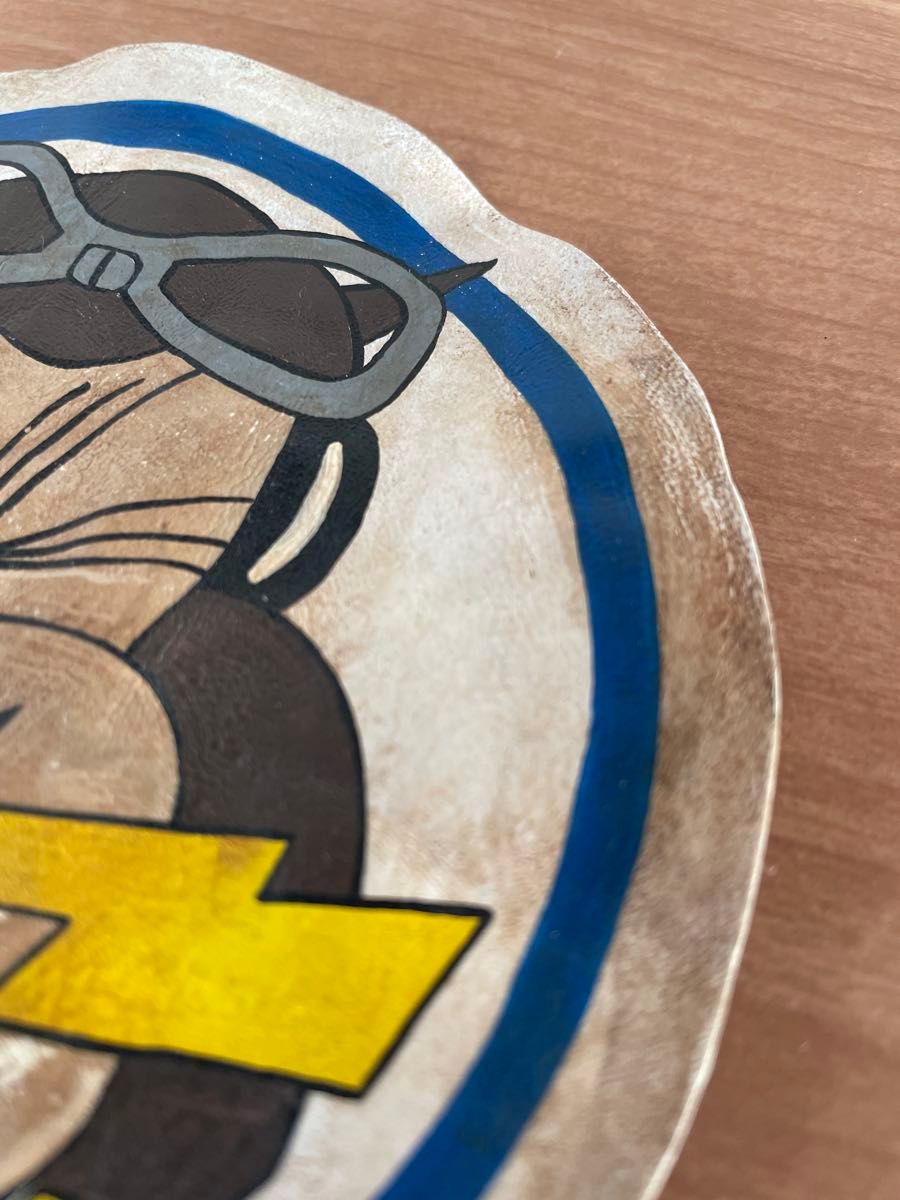 スコードロンパッチ レザー ワッペン ジャケットカスタム バズ