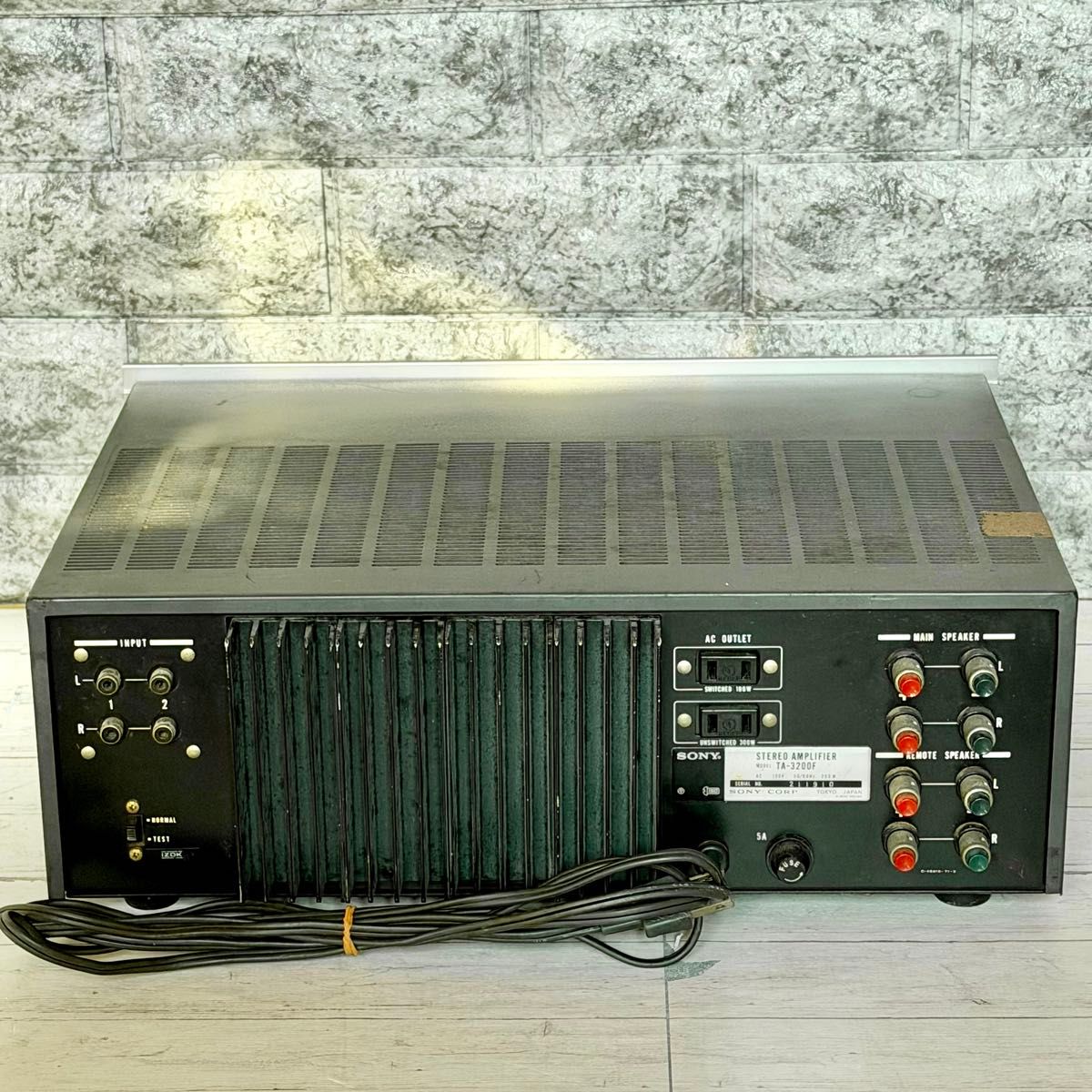 SONY「TA-3200F」ESシリーズステレオパワーアンプ①｜Yahoo!フリマ（旧