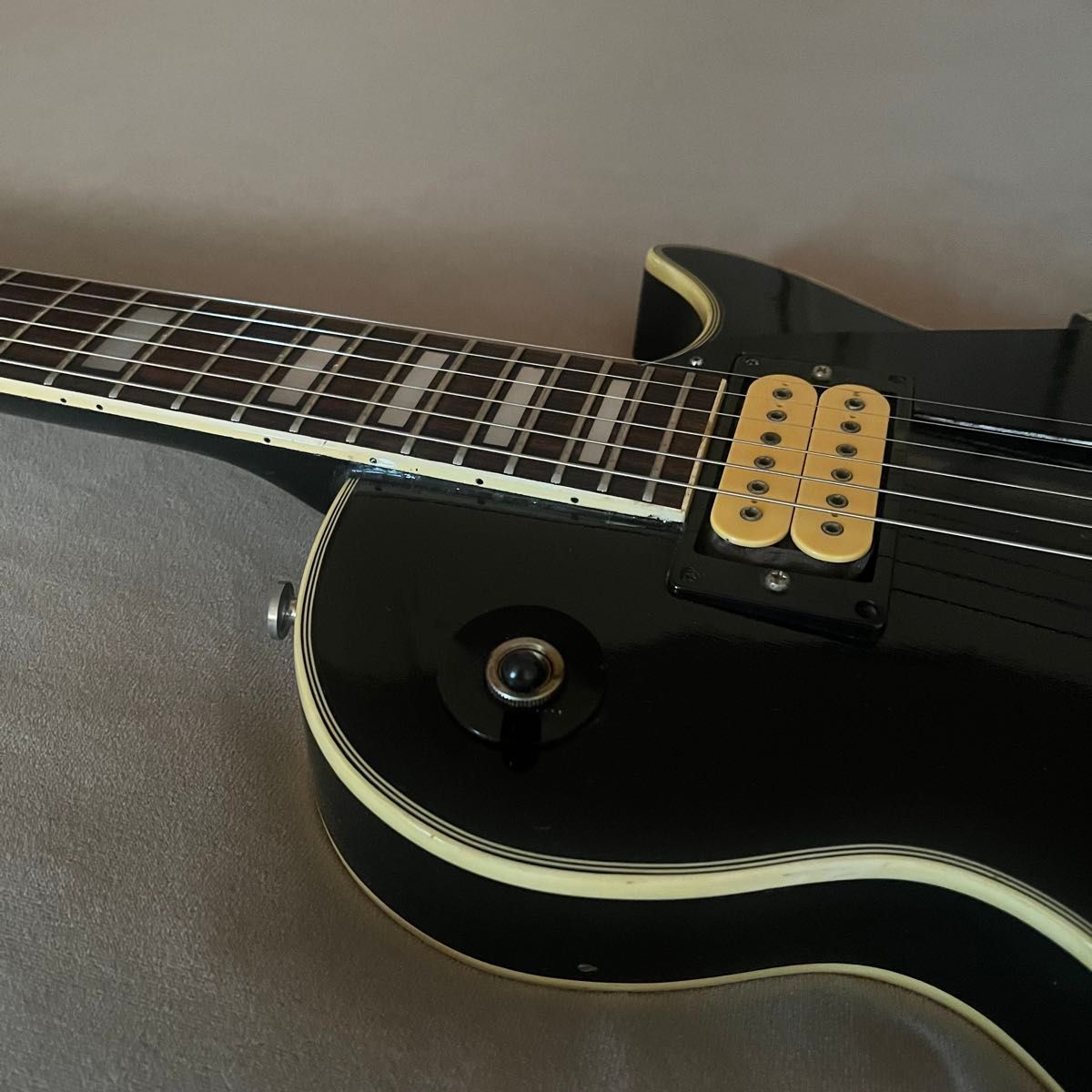 美品 Fresher フレッシャー レスポールカスタムタイプ ブラック