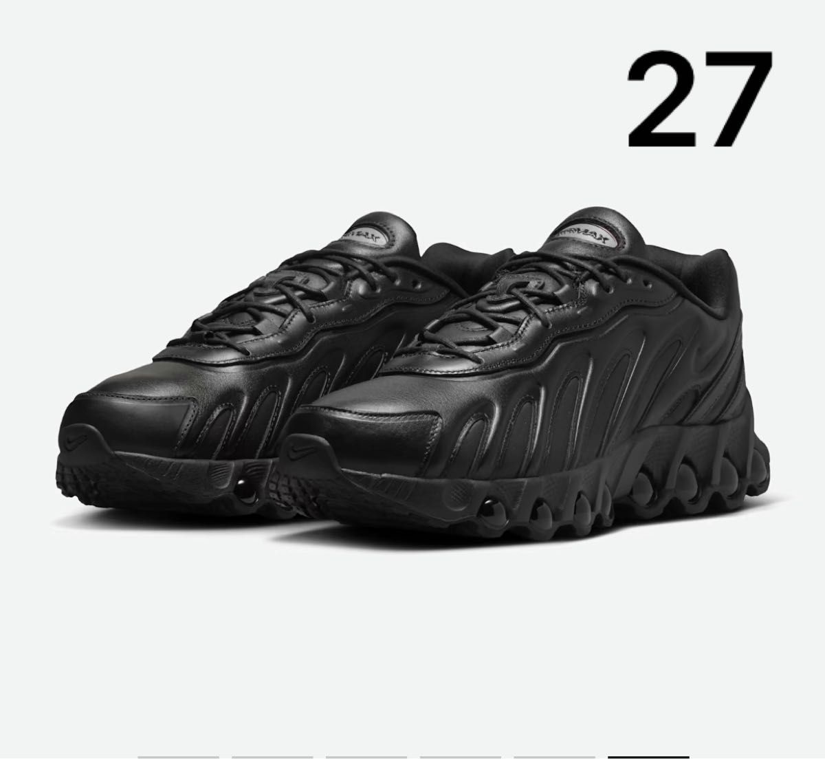 air max dn8 leather triple black 27｜Yahoo!フリマ（旧PayPayフリマ）